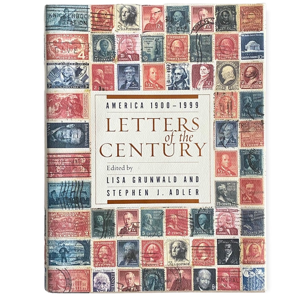 Letters of the Century Book America 1900-1999 History Collectible Grunwald Adler